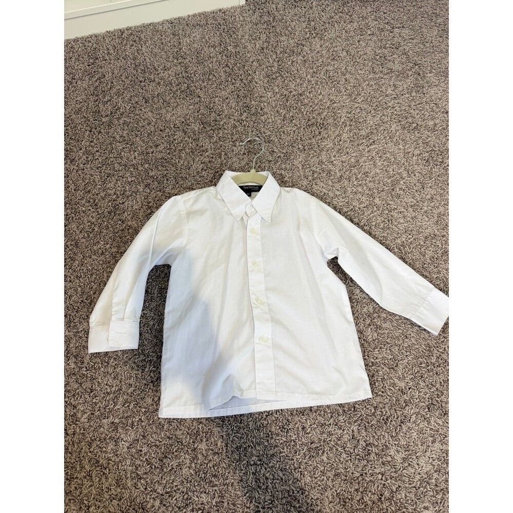 Gino Giovanni Boys white shirt 3t